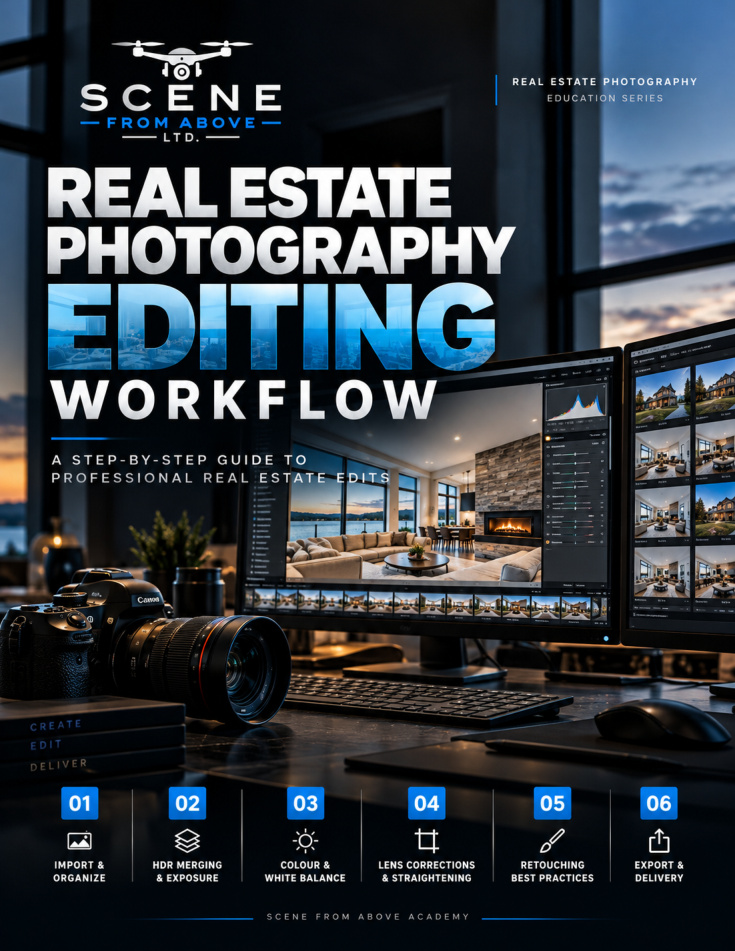Real Estate Photography Editing Workflow PDF cover